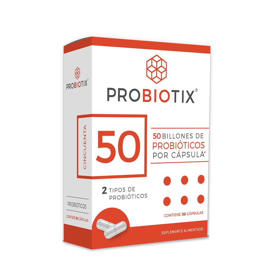 PROBIOTIX 50 | 50 Billones de Probióticos | 2 Cepas